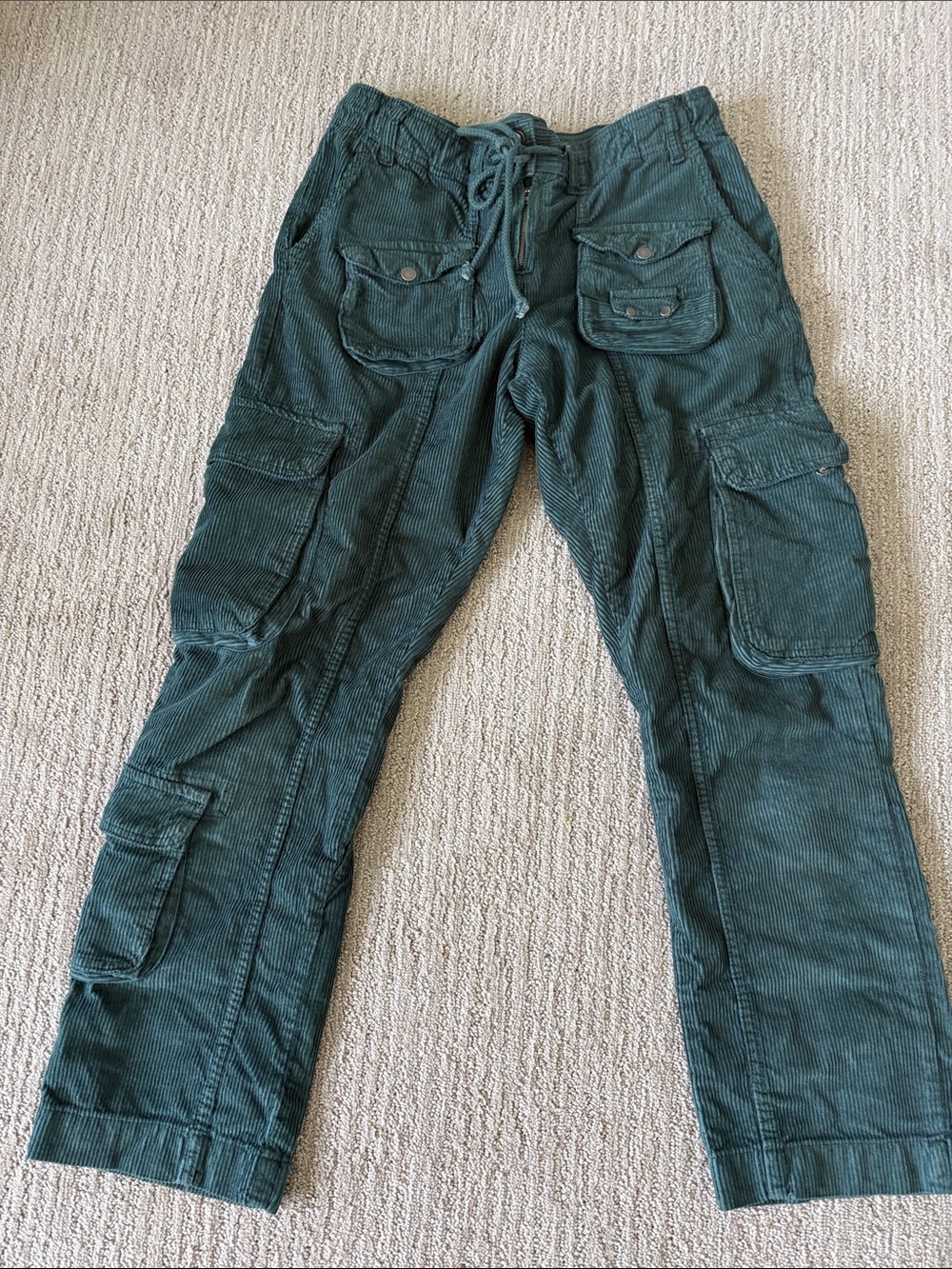 Free People Tahiti Corduroy Cargo Pants